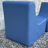 Pair of vintage children's armchairs from the 70s and 80s