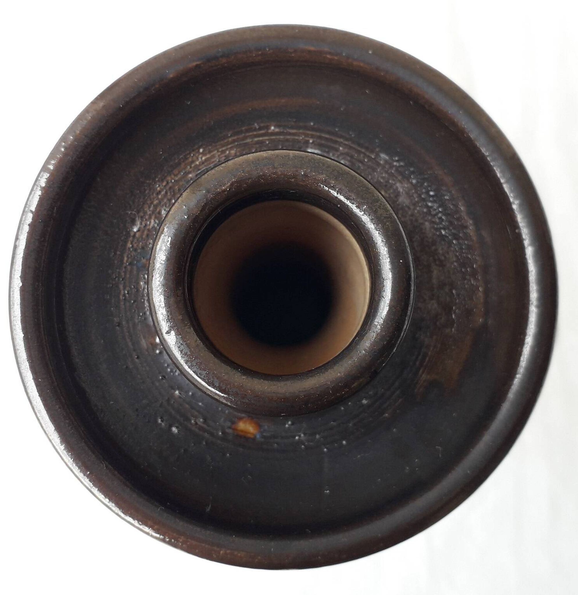 Belgian stoneware candlestick
