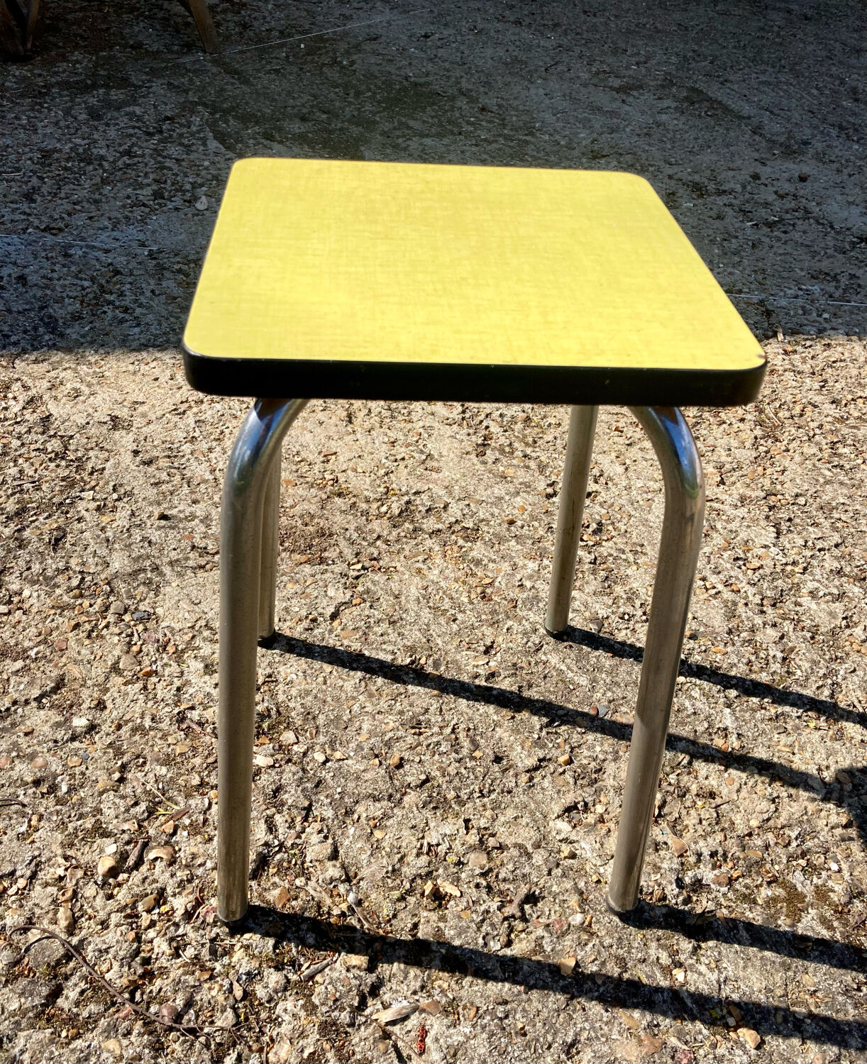 Vintage formica stool