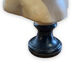 Bust of louise brongniart in patinated plaster after houdon