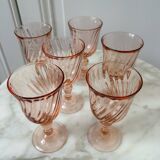 Set of 6 Rosaline wine glasses