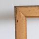 Old gilded wooden frame