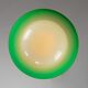 Italian Space Age Pendant in Brass and Acrylic Glass, 1970s