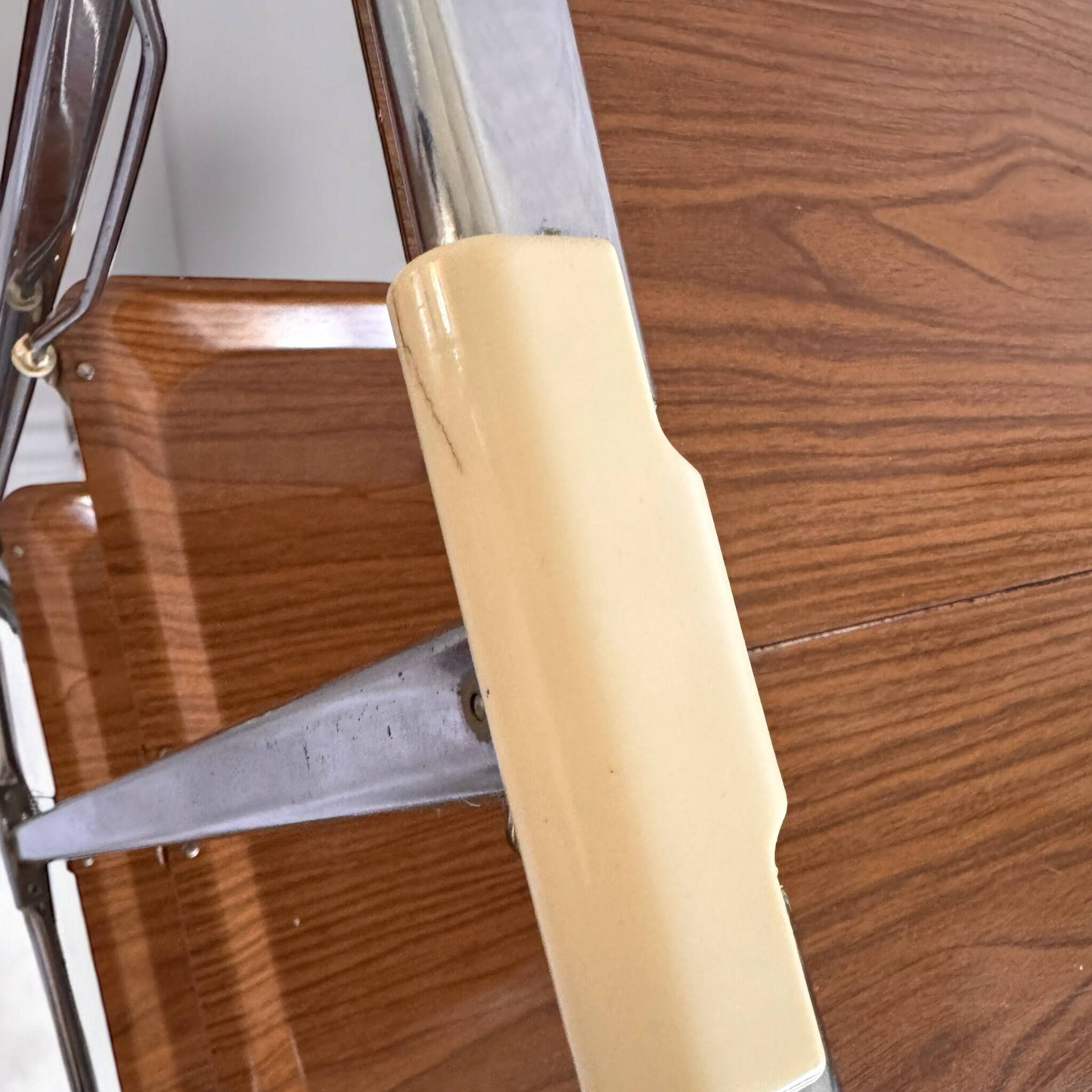 Bremshey Dinett Folding Trolley, Chrome & Teak, 1970s