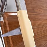 Bremshey Dinett Folding Trolley, Chrome & Teak, 1970s