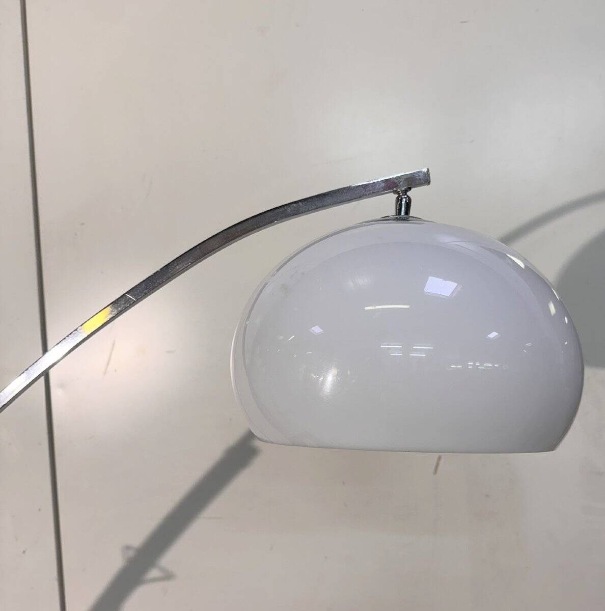According to Goffredo Reggiani: Vintage 1970 telescopic arc floor lamp.