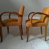 Pair of bridge chairs
