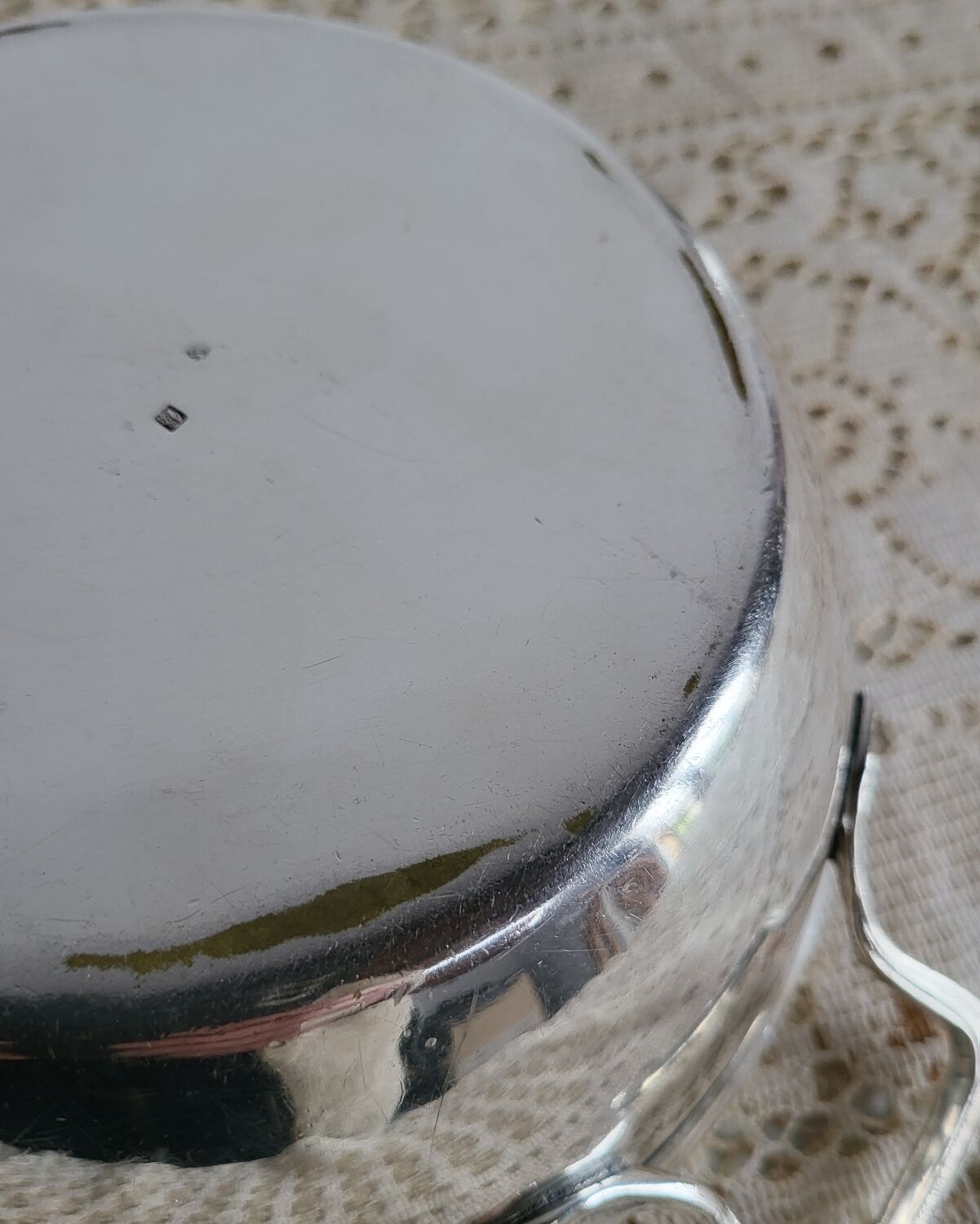 Vegetable dish Silver-plated serving dish