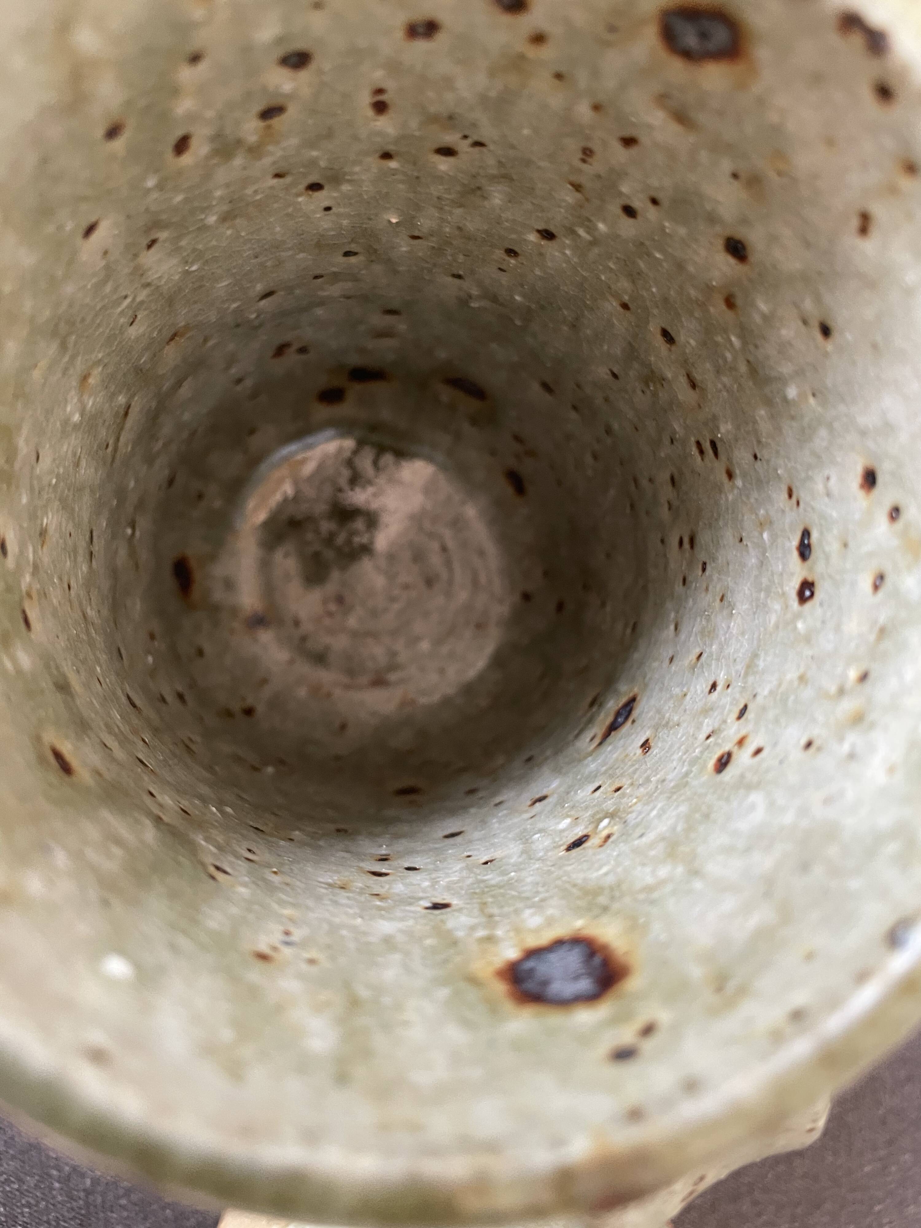 Pyrite stoneware mugs