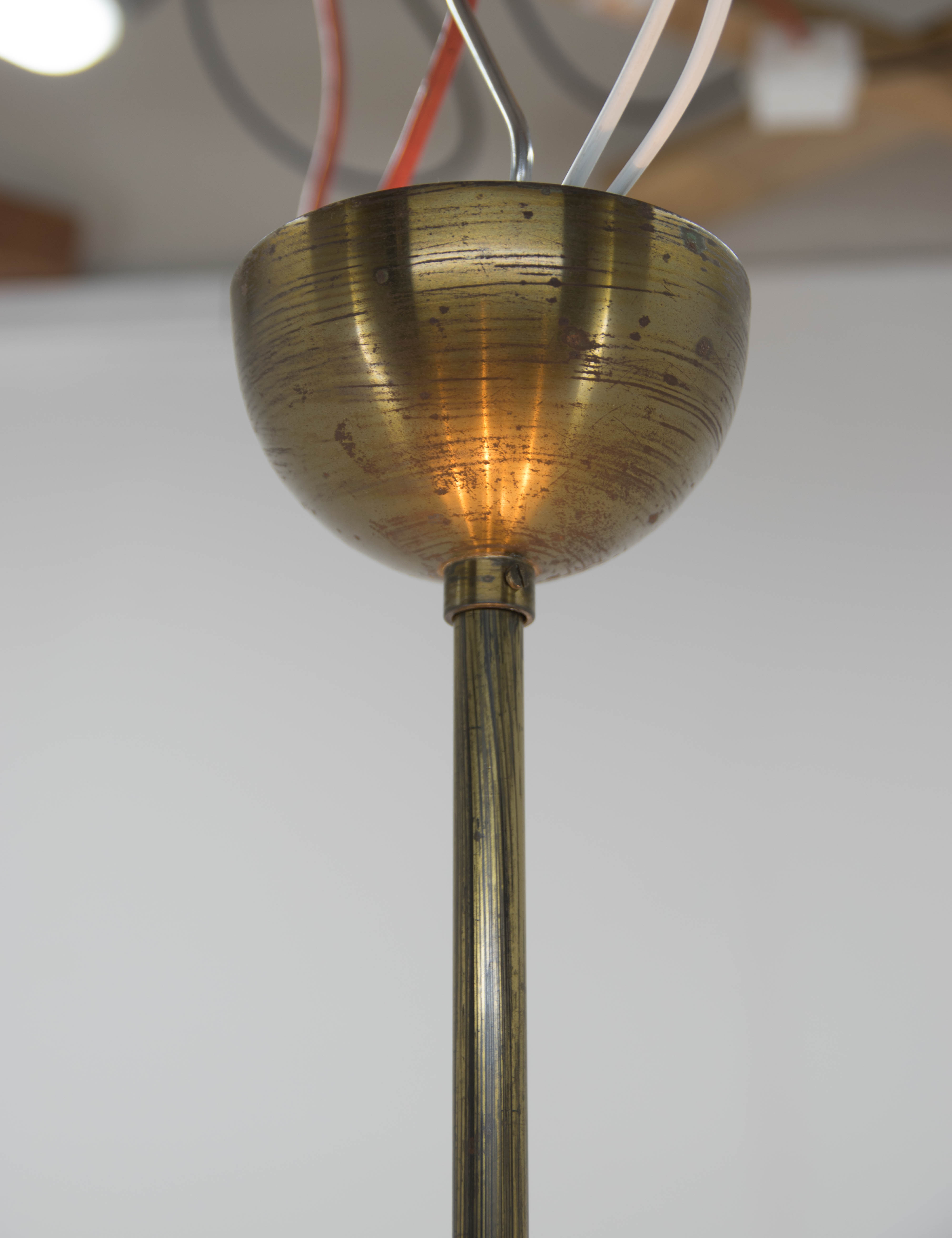 Bauhaus chandelier by ias, 1930s