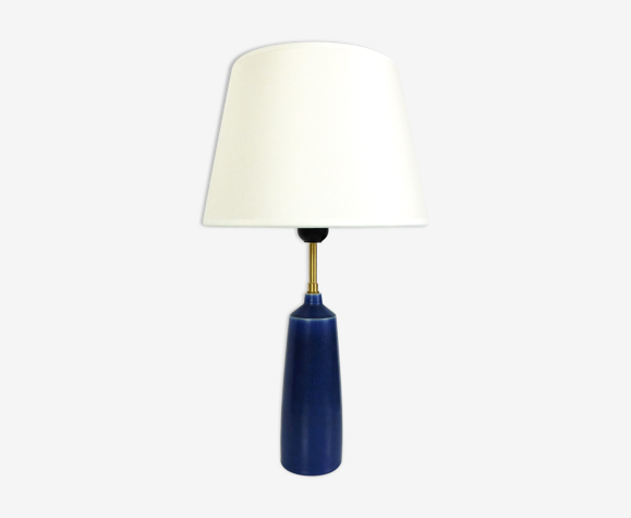 Lampe de table scandinave en céramique Per Linnemann-Schmidt pour Palshus, Danemark, 1960s