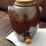 Old vinegar stoneware pot