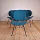 Set of six W.H. Gispen chairs model "Kembo 301" – Dutch mid-century modern design, 1960s