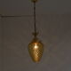 Art deco Glass Pendant,1930's.