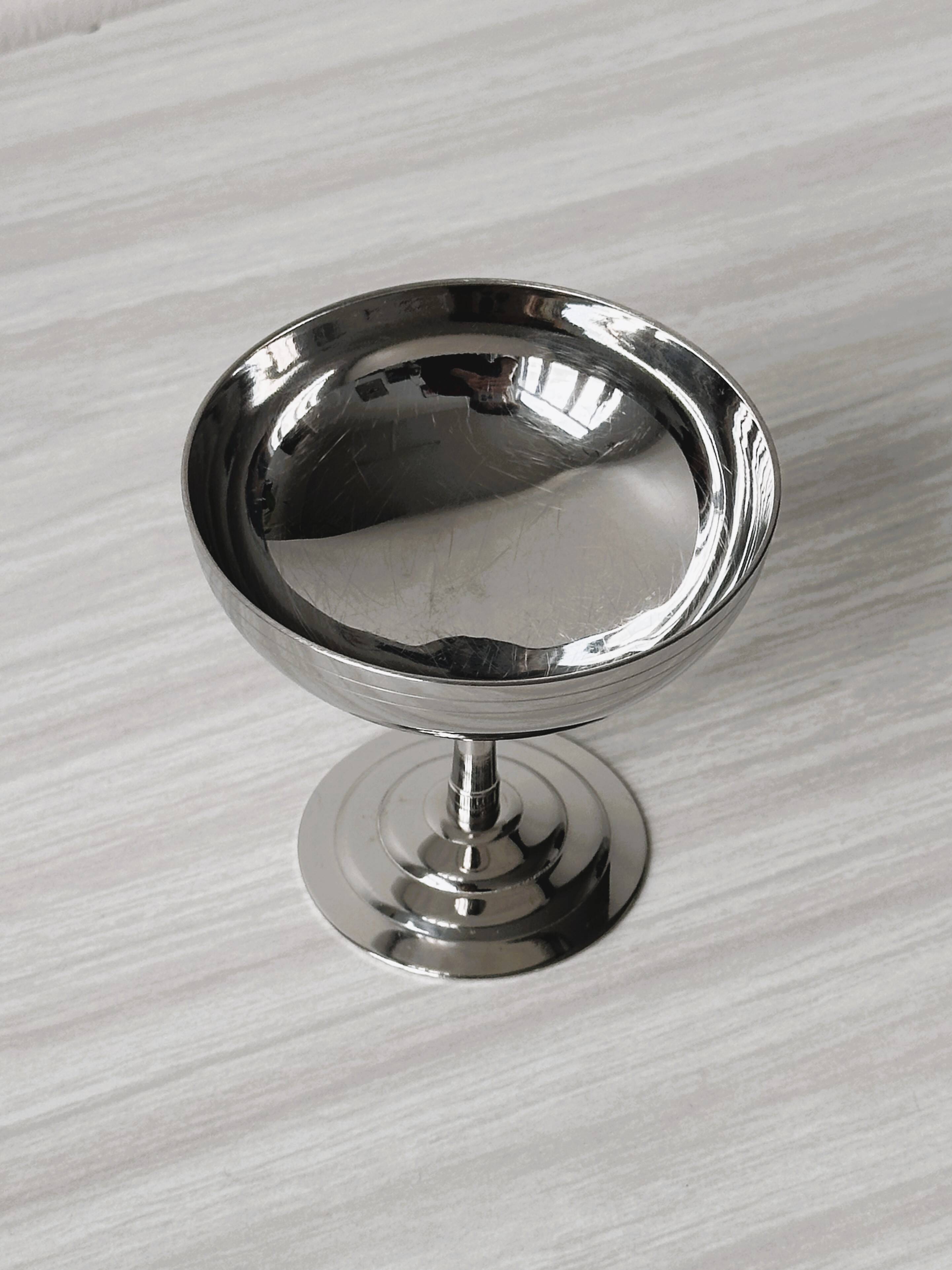 Etang Remy stainless steel bowls - Dessert service