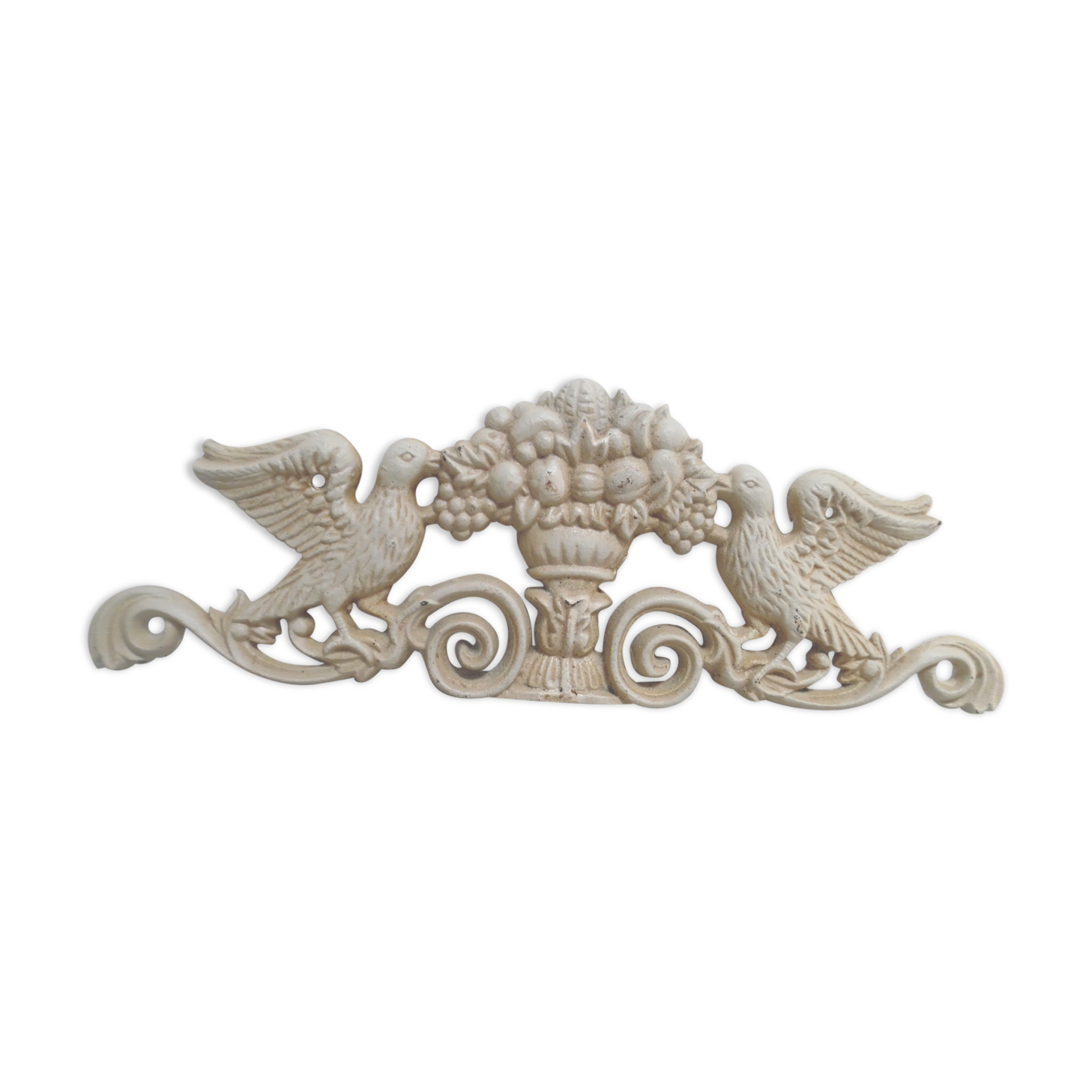 Pediment cast-iron birds