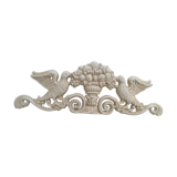 Fronton en fonte motifs oiseaux