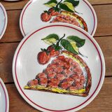 Gien dessert plates