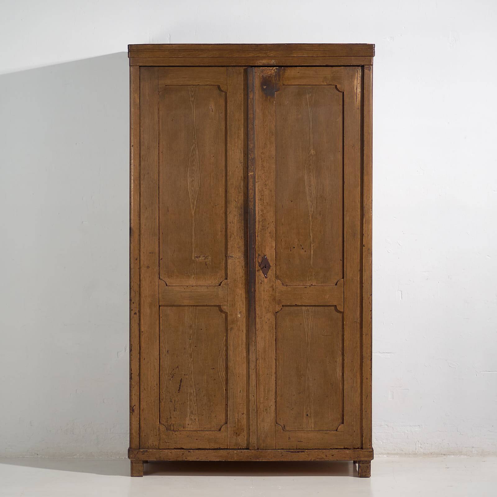 Antique two-door wardrobe (circa 1920) #9