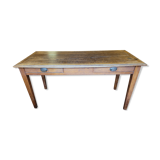 Antique oak farmhouse table
