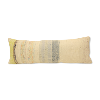 Housse coussin vintage 30x90 cm kilim