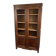 Oak library 1950s French Design Art Deco display cabinet