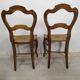 4 chaises paillées