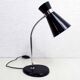 Diabolo desk lamp in black metal