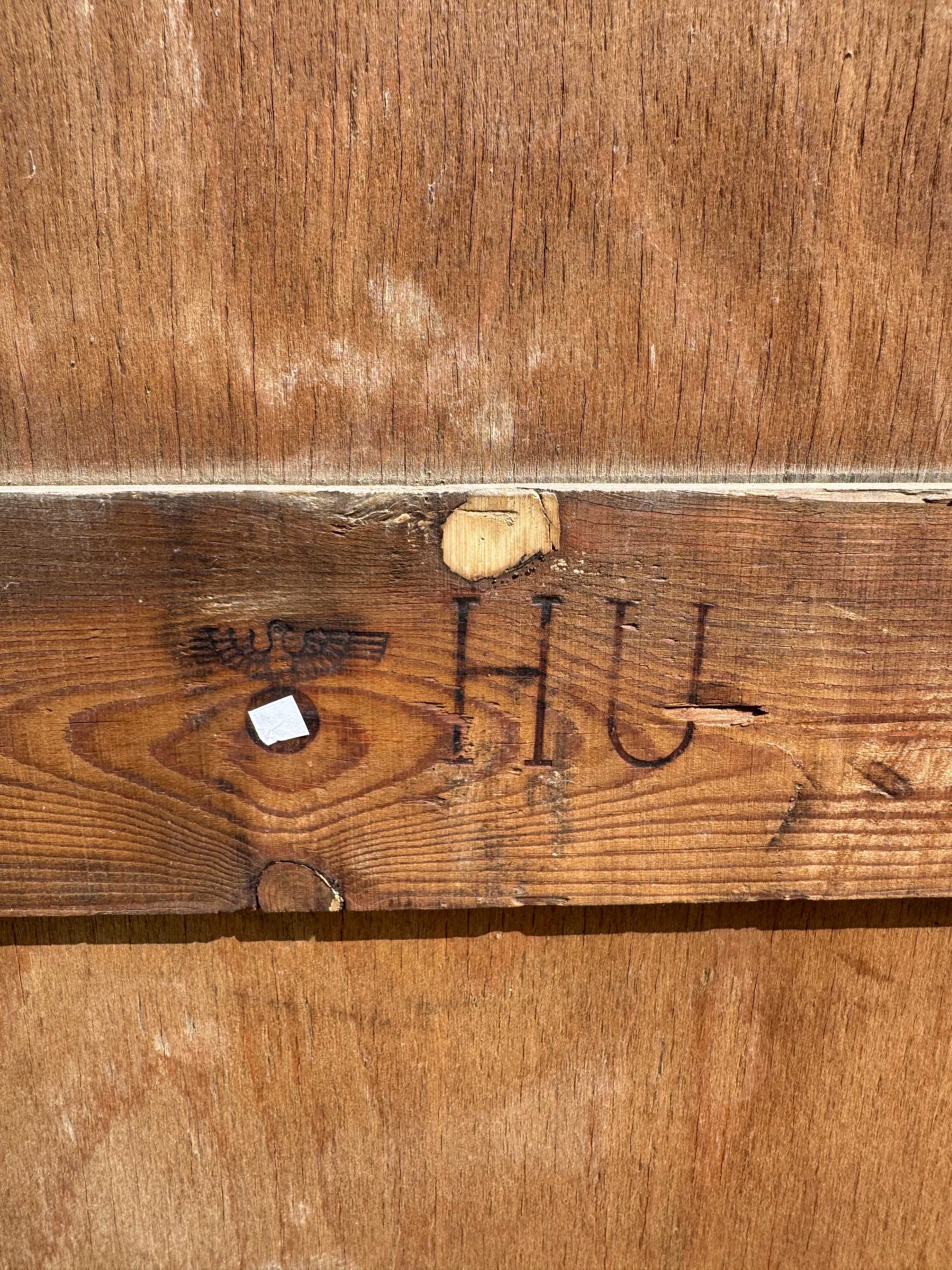 1940s wooden wardrobe