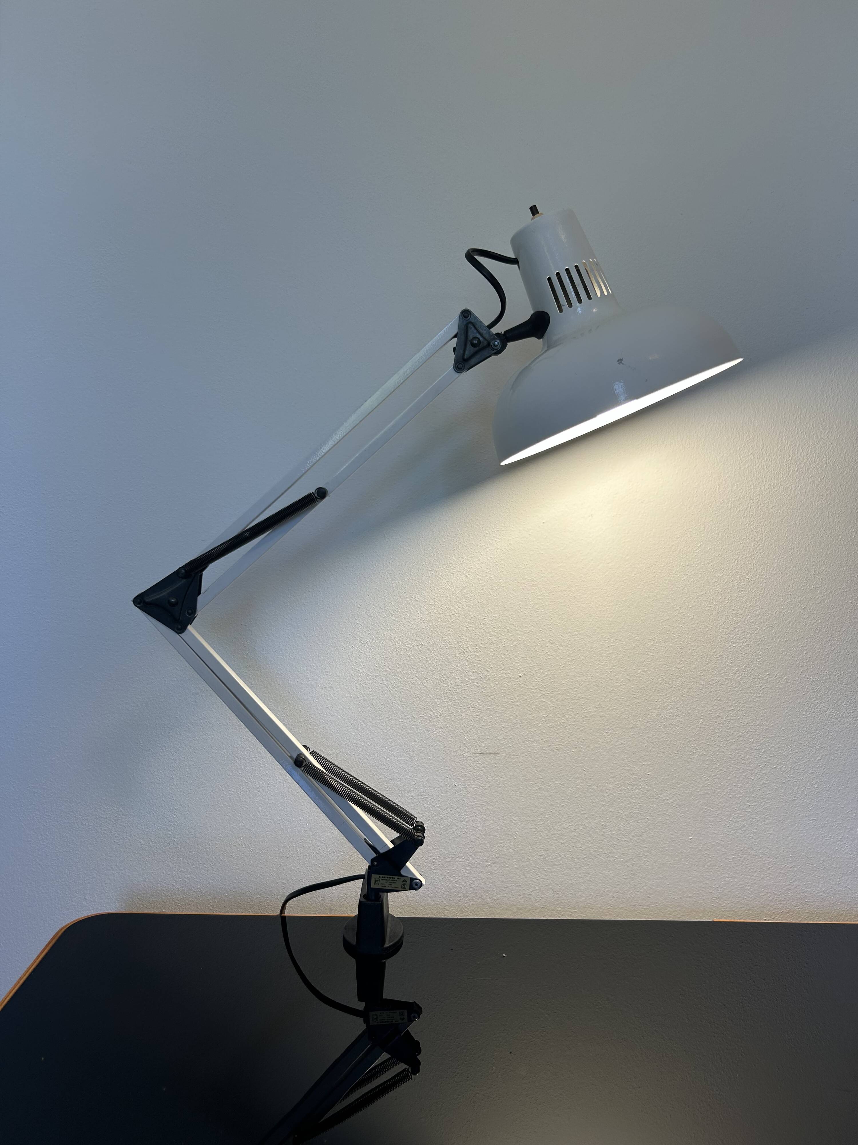 Vintage Table Lamp by Elektrofém ISZ from Hungary 1980’s