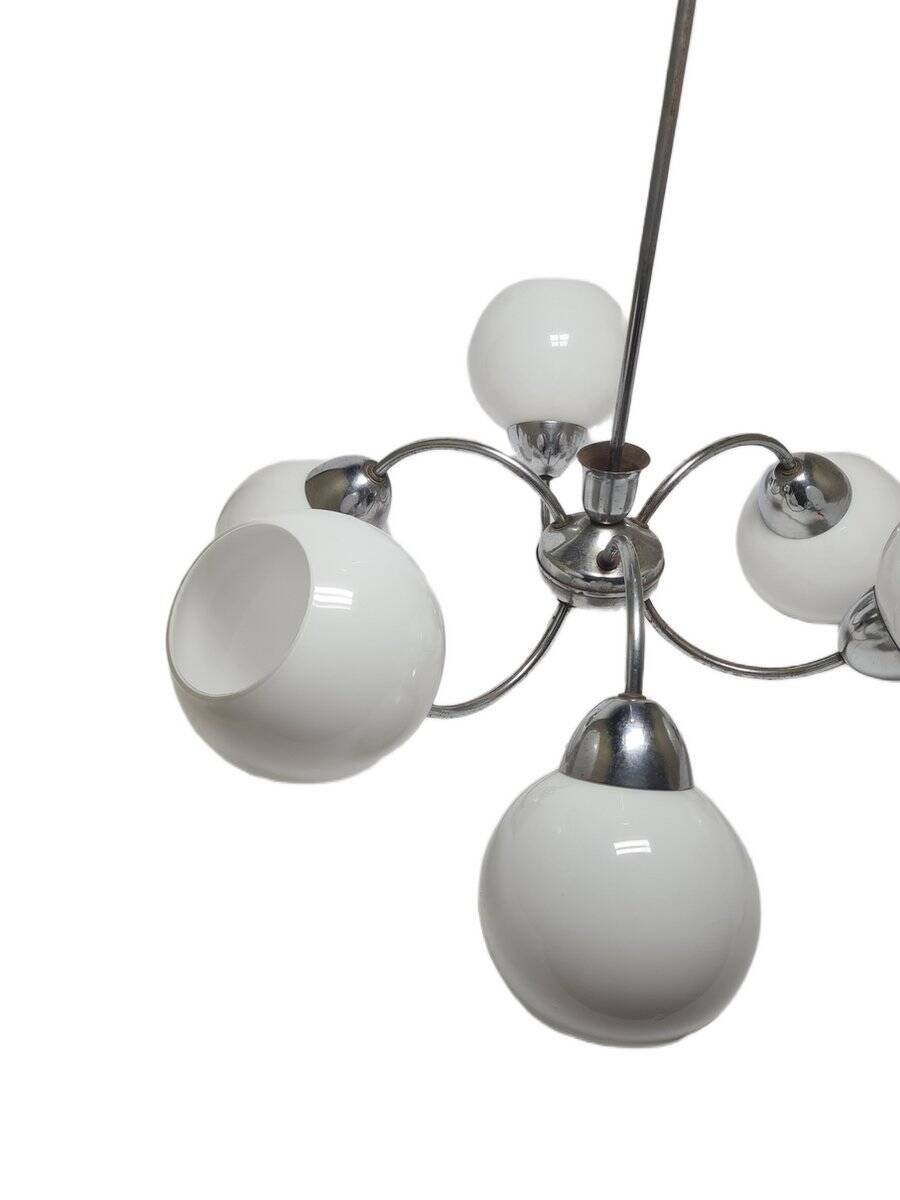 Art Deco style chandelier, Poland, 1960s