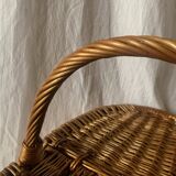 Vintage Wicker Picnic Basket
