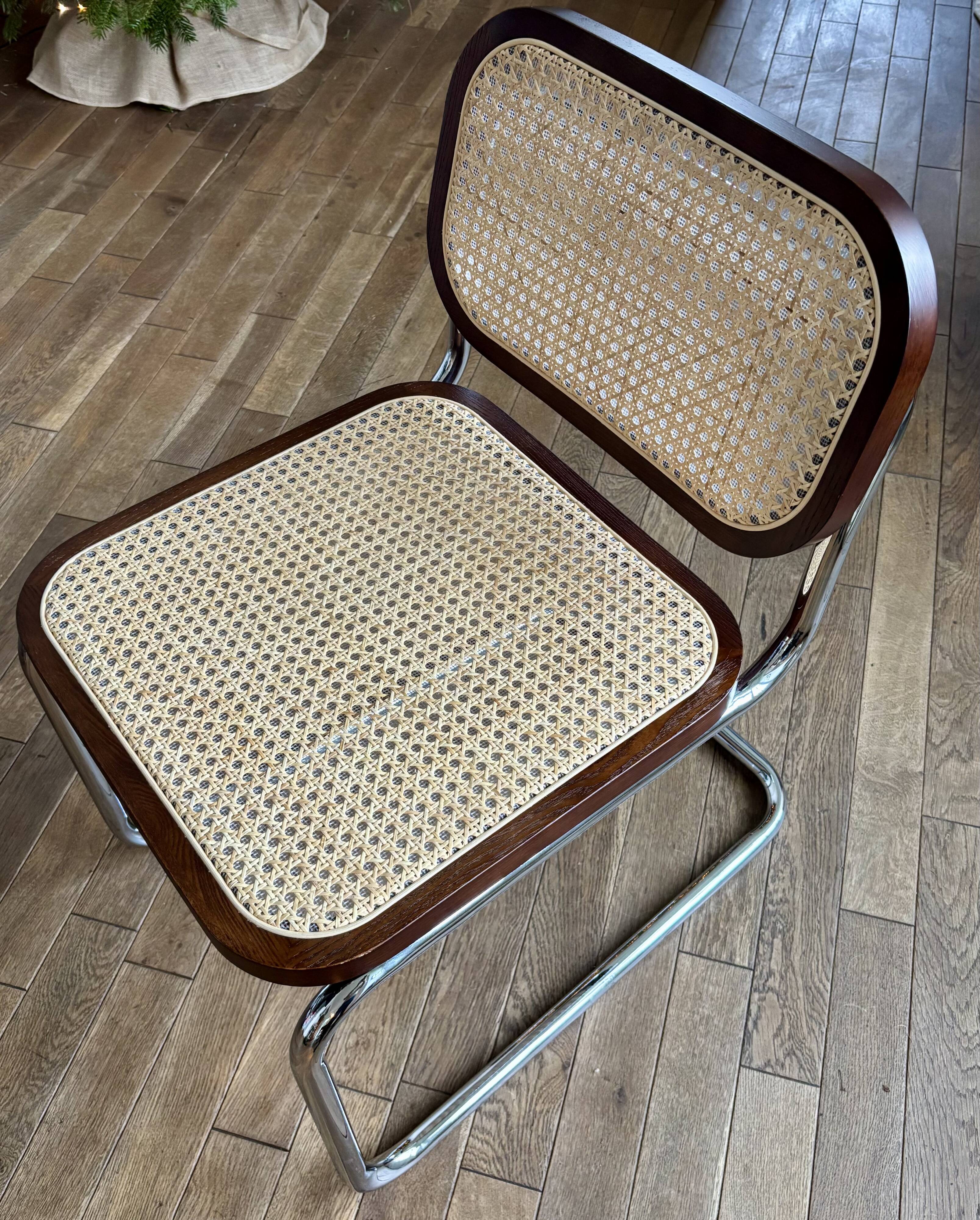 4 dining chairs in rattan Tento