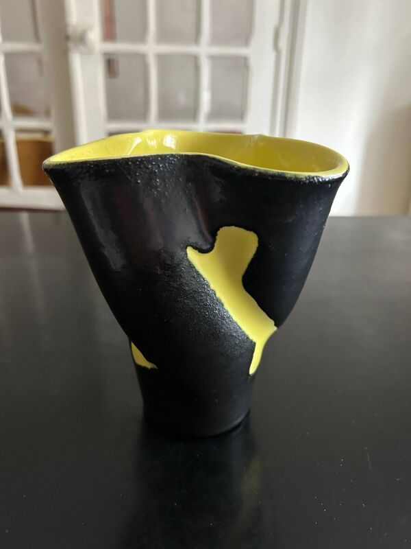 vase en céramique Elchinger 1950