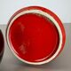 Ensemble de 2 vases multicolores en poterie Fat Lava Op Art fabriqués par JASBA Ceramics Allemagne