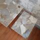 Brass and marble tables