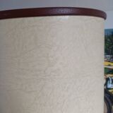 Le Tanneur vintage grained leather lamp