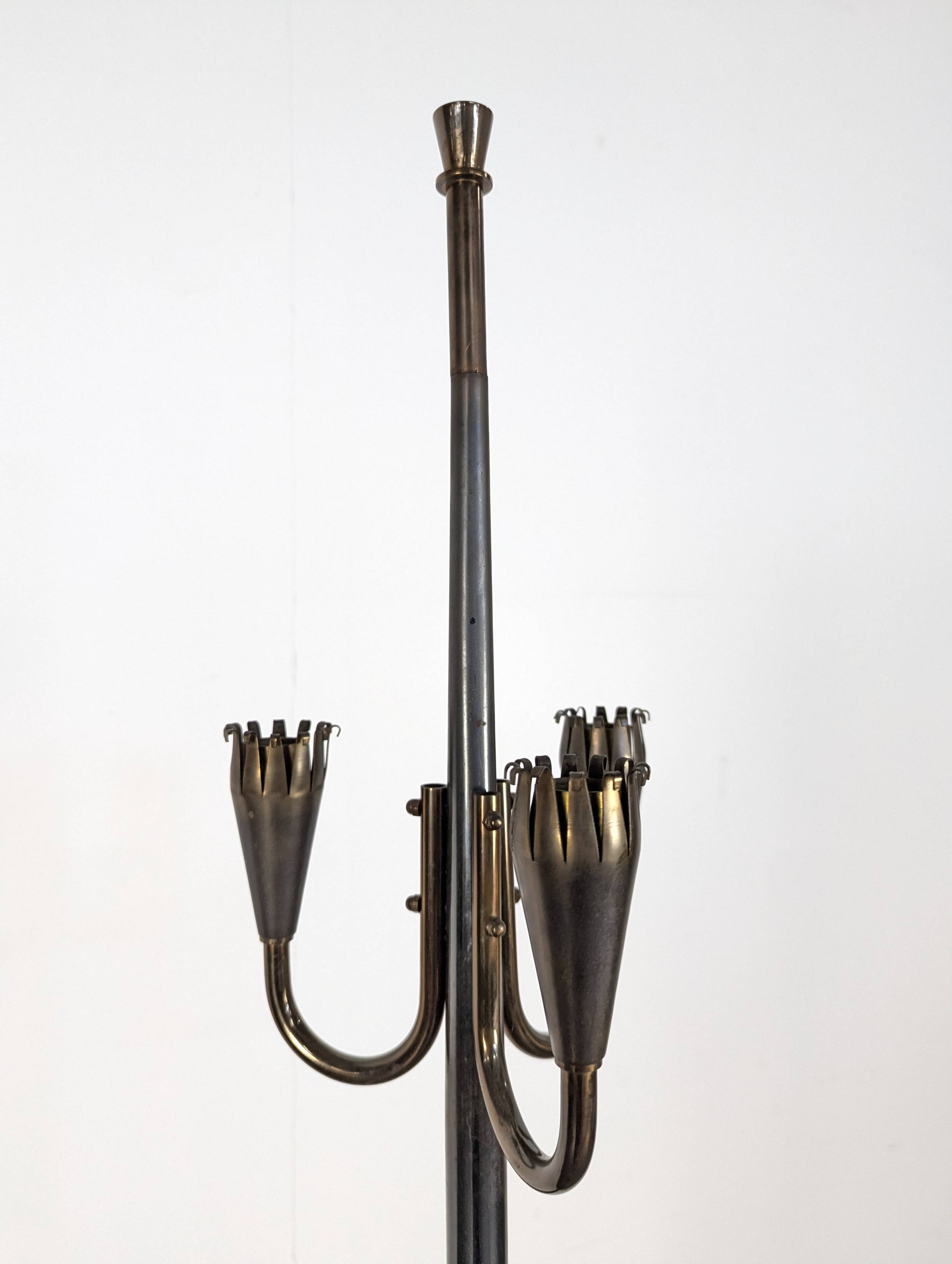 Arlus House Floor Lamp 1960 Metal and Brass