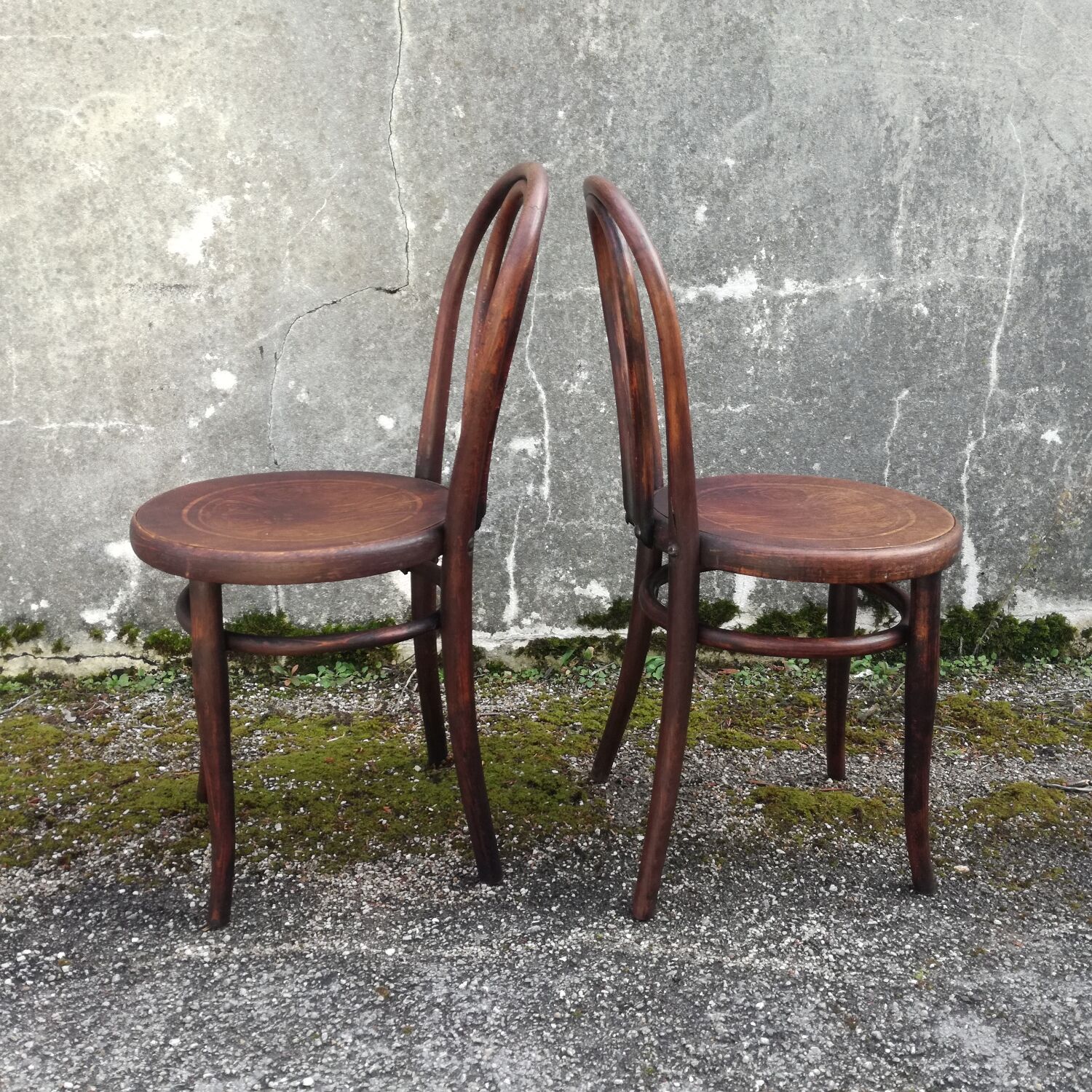 Bistro chairs 1900, set of 2