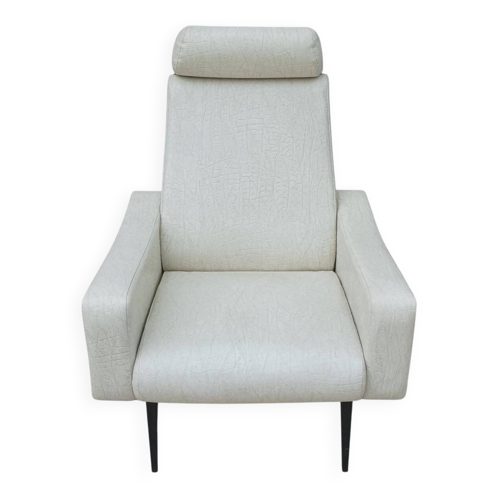 Vintage BEKA armchair in faux leather