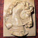 Moulding of the Louvre - Bas relief - Profile - Horse's head