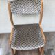 Set of 6 old Baumann chairs sled
