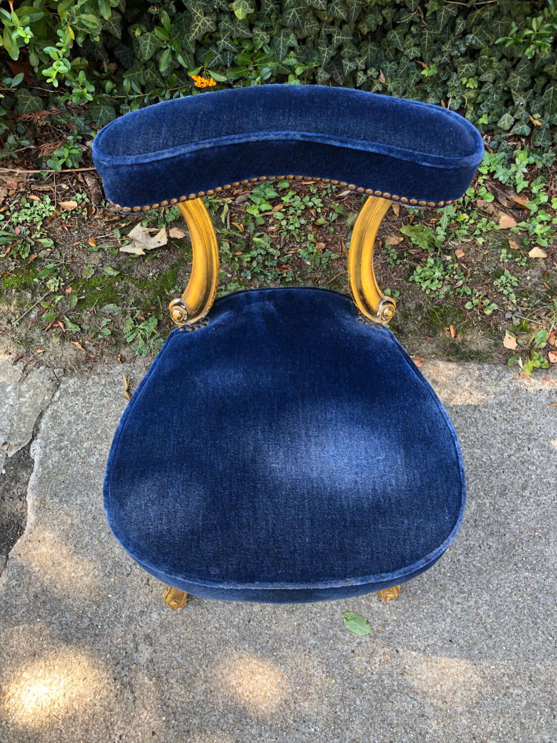 Chaise de fumeur style Louis XV