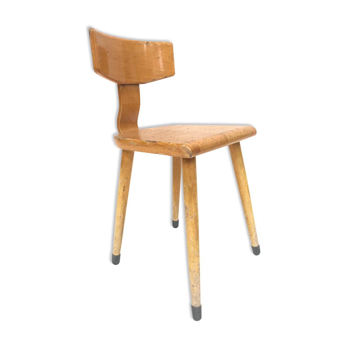 Vintage school chair netherlands 1960s model teacher