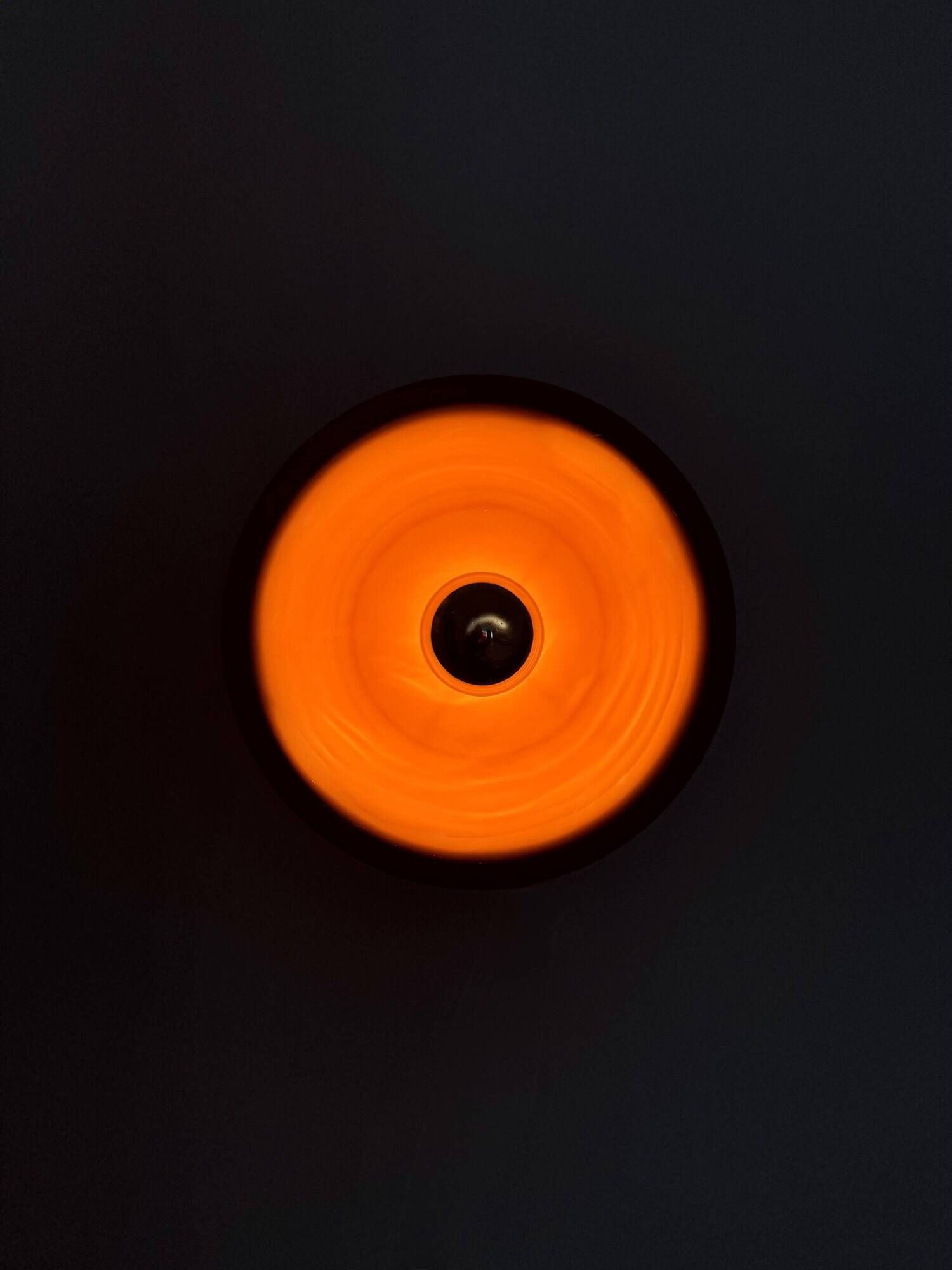1970s XL Ufo Wall or Ceiling Lamp from Staff