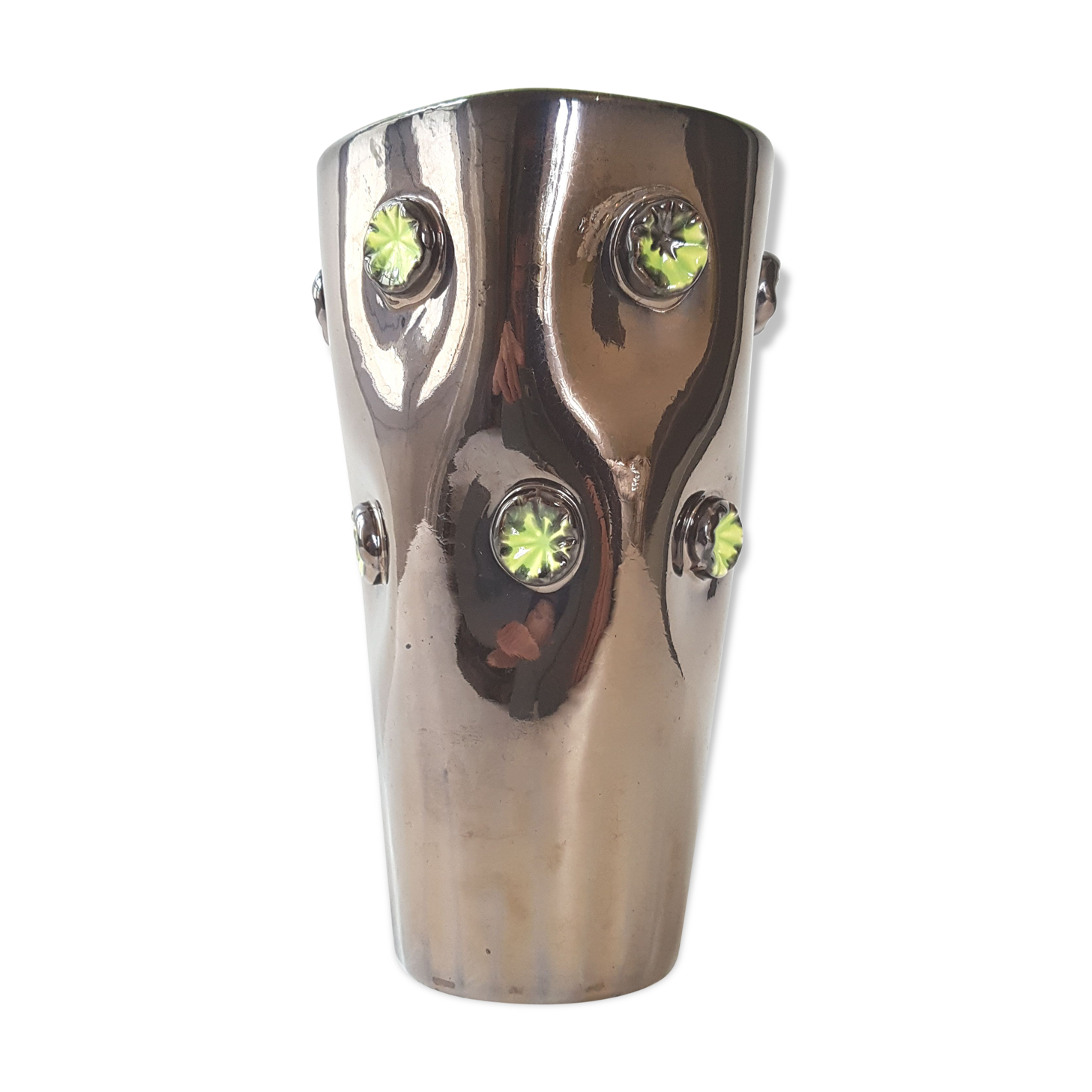 1950 ceramic vase vintage