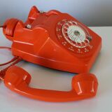Telephone Socotel S63 orange 1973