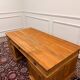 Large classic English desk with back panel