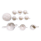Old porcelain cup set