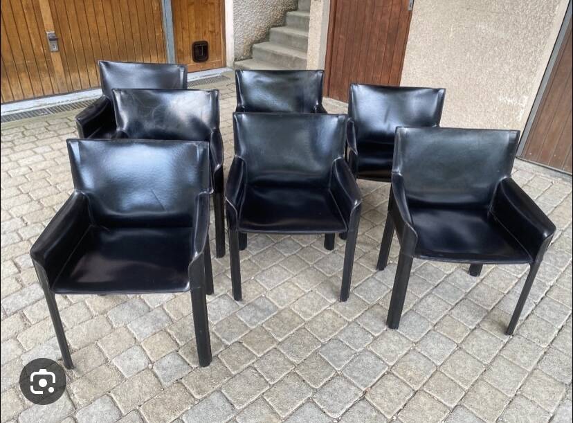 Fauteuil cuir de couro do brasil